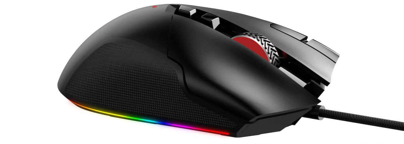 Игровая мышь AOC AGM600B, USB, Black photo 3