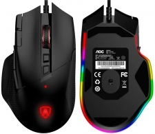 Игровая мышь AOC AGM600B, USB, Black thumbnav 8