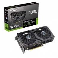Placa video ASUS Dual GeForce RTX 4070 SUPER EVO OC Edition/ 12GB / GDDR6X / 192bit 