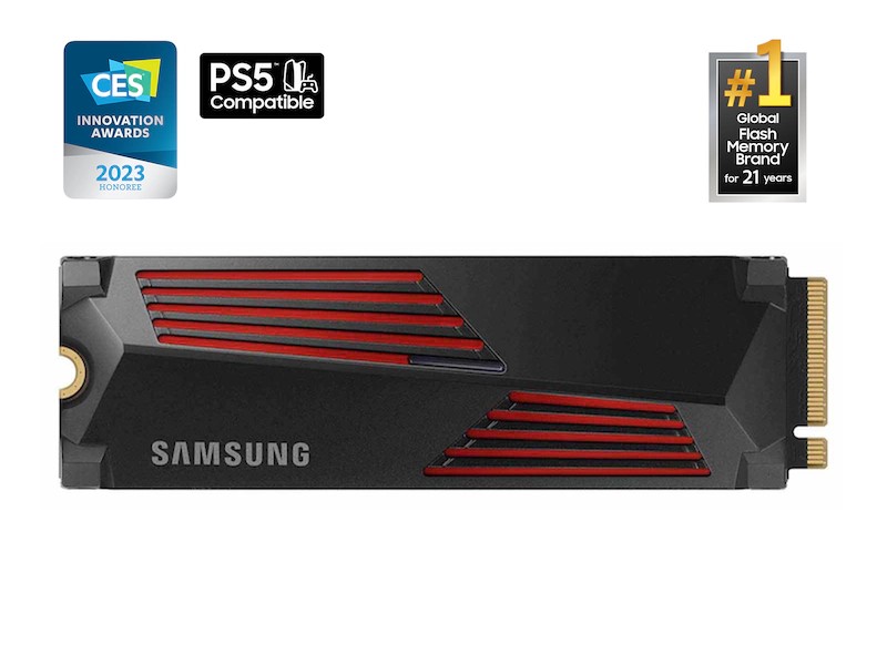 M.2 NVMe SSD Samsung SSD 990 PRO w/Heatsink / 4.0TB  / PCIe4.0 x4 / NVMe2.0 photo 1