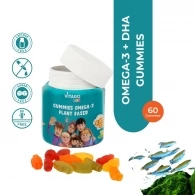 Витамин Vitago Kids Gummies Plant Based Omega-3+DHA / 60 Желеек 
