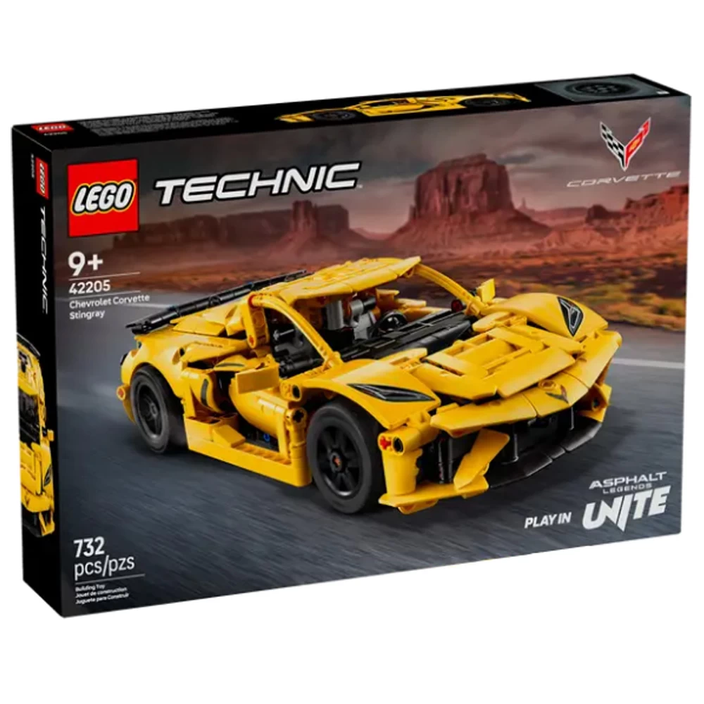 Constructor Lego Technic Chevrolet Corvette Stingray 42205 de la 9+ ani photo 1