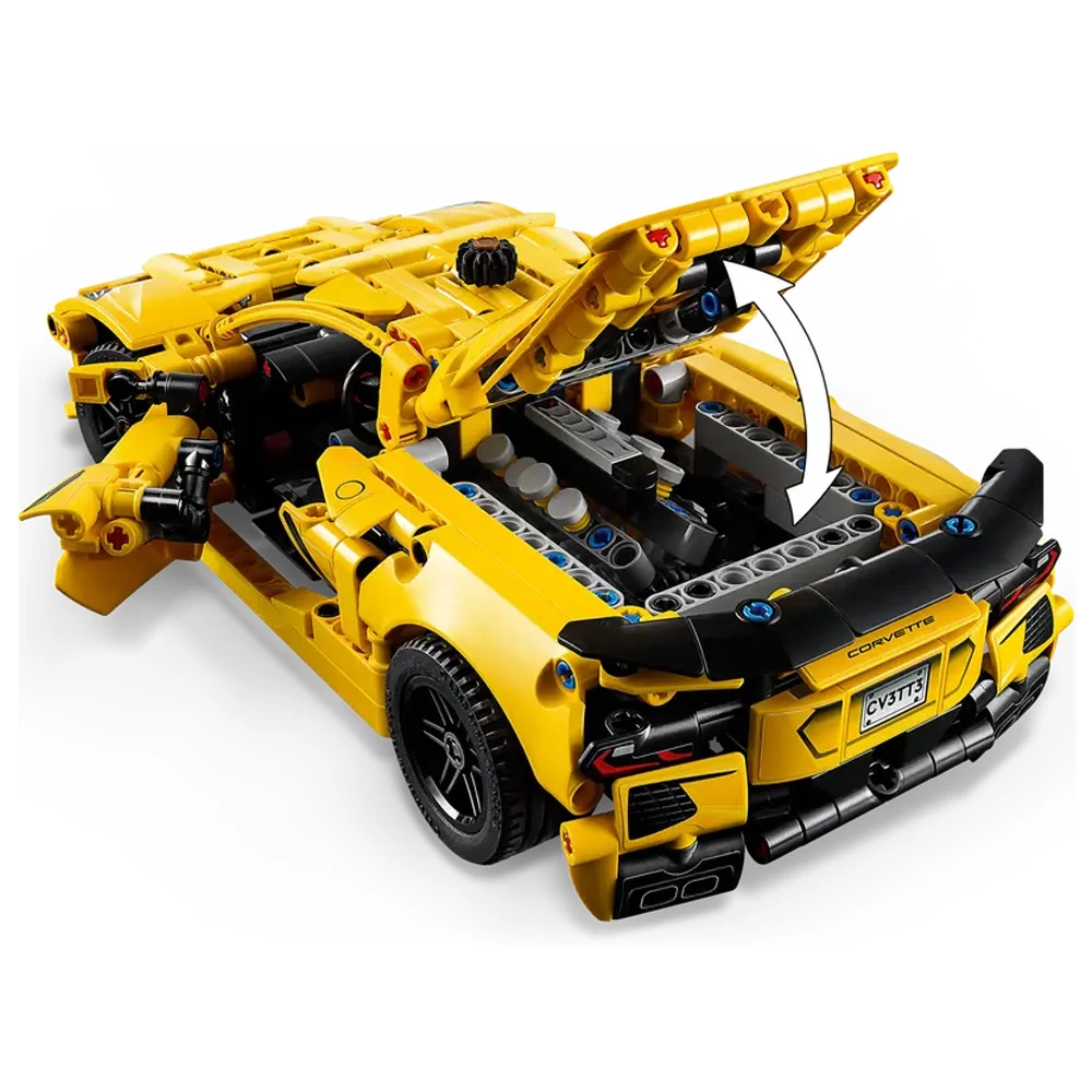 Constructor Lego Technic Chevrolet Corvette Stingray 42205 de la 9+ ani photo 6