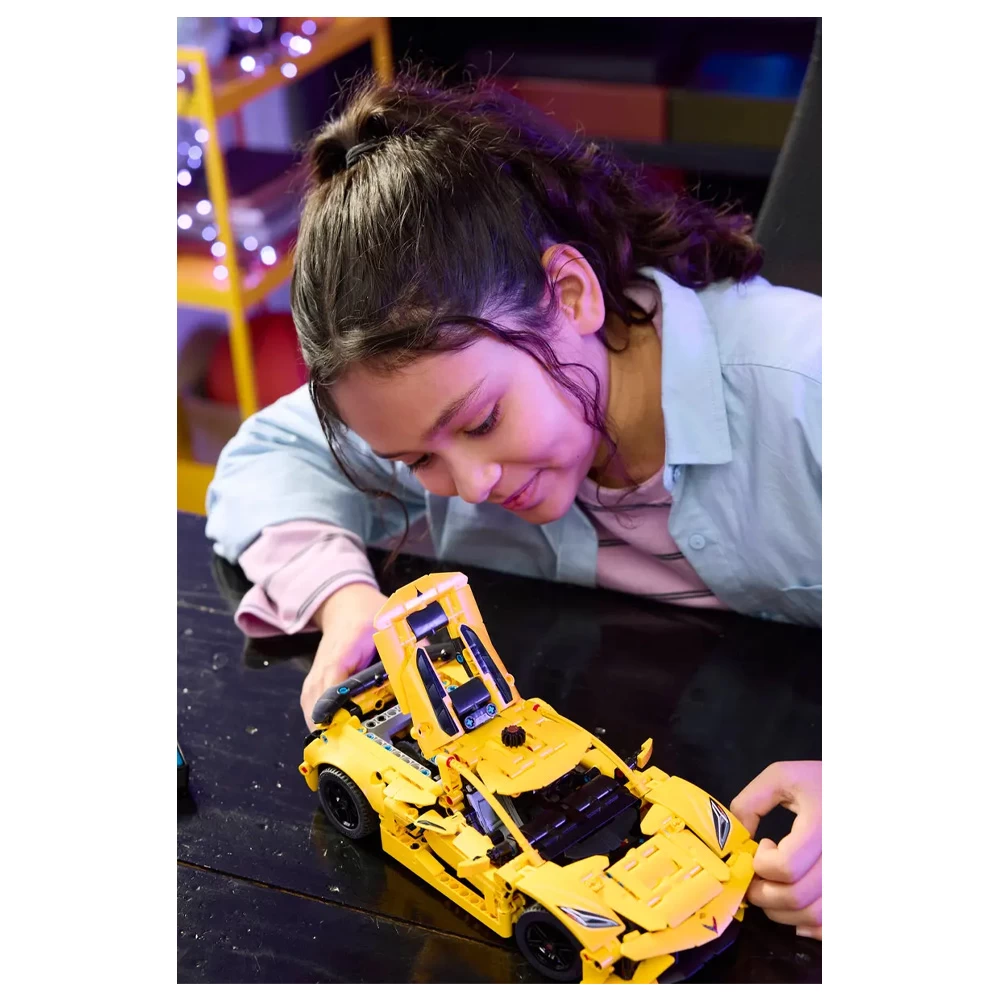 Constructor Lego Technic Chevrolet Corvette Stingray 42205 de la 9+ ani photo 8