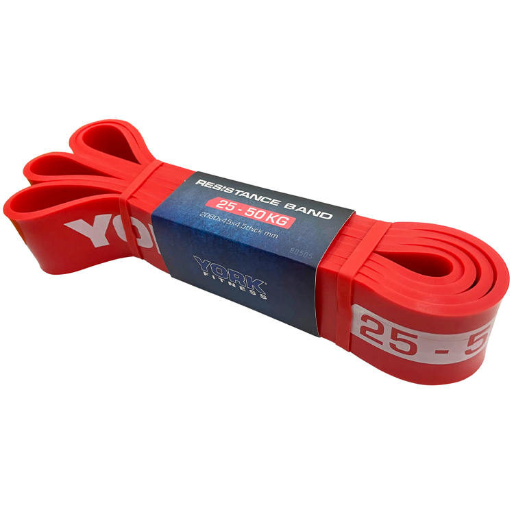 Эластичная лента 25-50 кг YORK RESISTANCE BAND photo 2