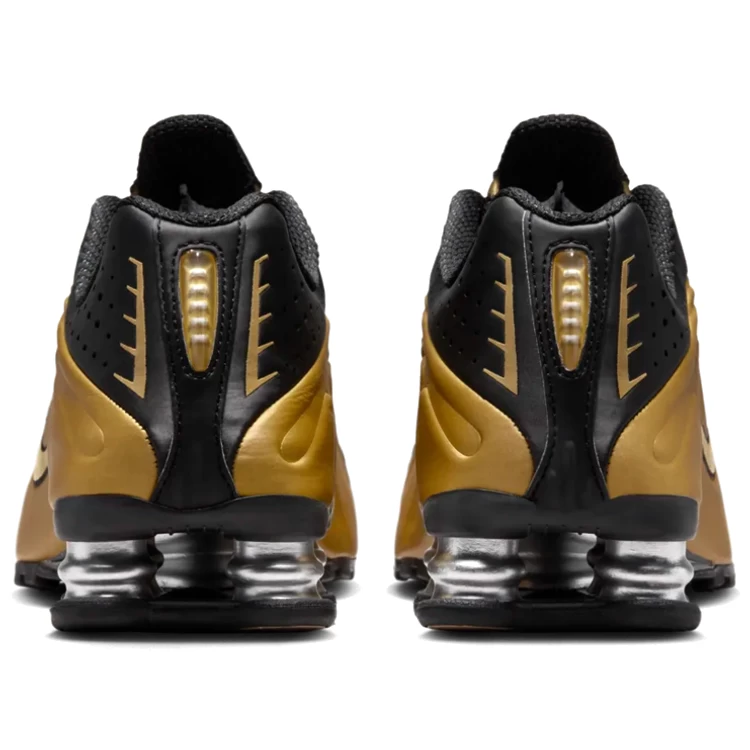 Кроссовки Nike SHOX R4 / Женский / 40.5 / Черный/Золотой photo 4