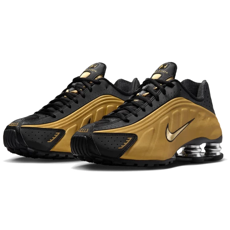 Кроссовки Nike SHOX R4 / Женский / 40.5 / Черный/Золотой photo 5