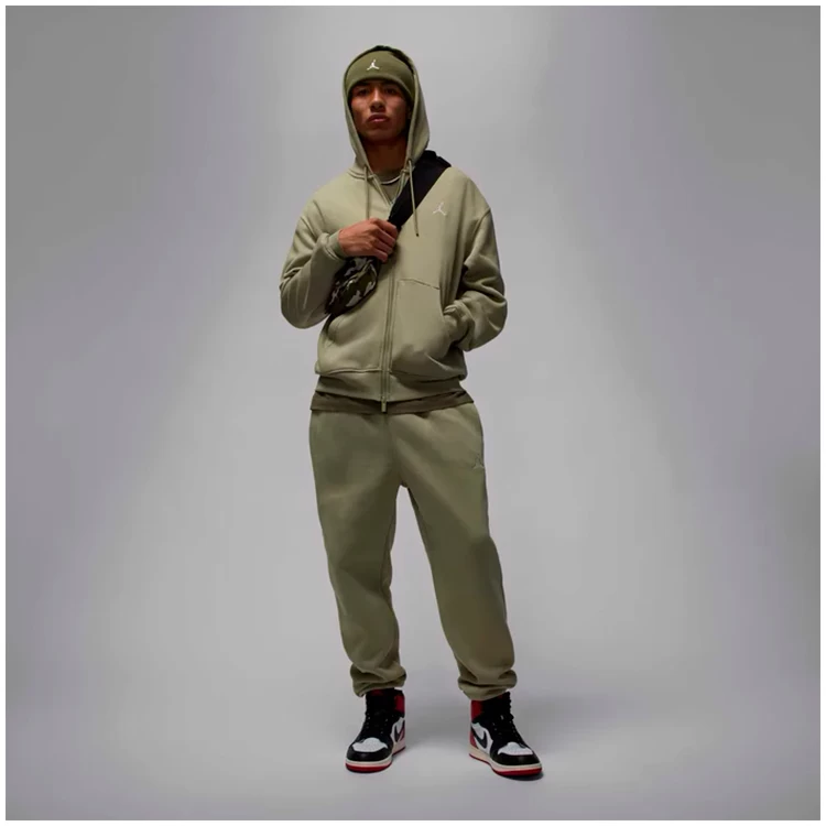 Брюки Nike M J BRKLN FLC PANT XL Зеленый Мужской photo 4