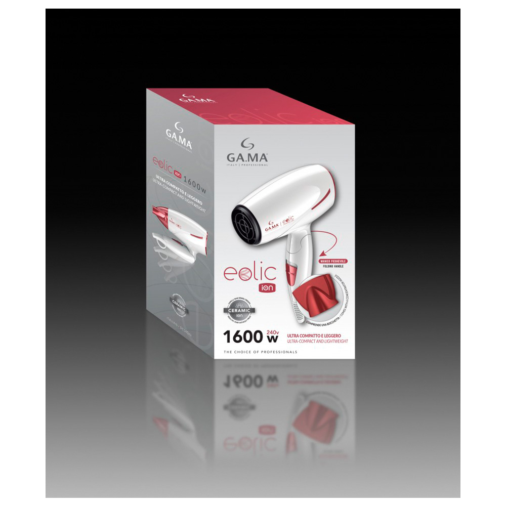 Фен Gama GH0205 1600W Белый photo 5