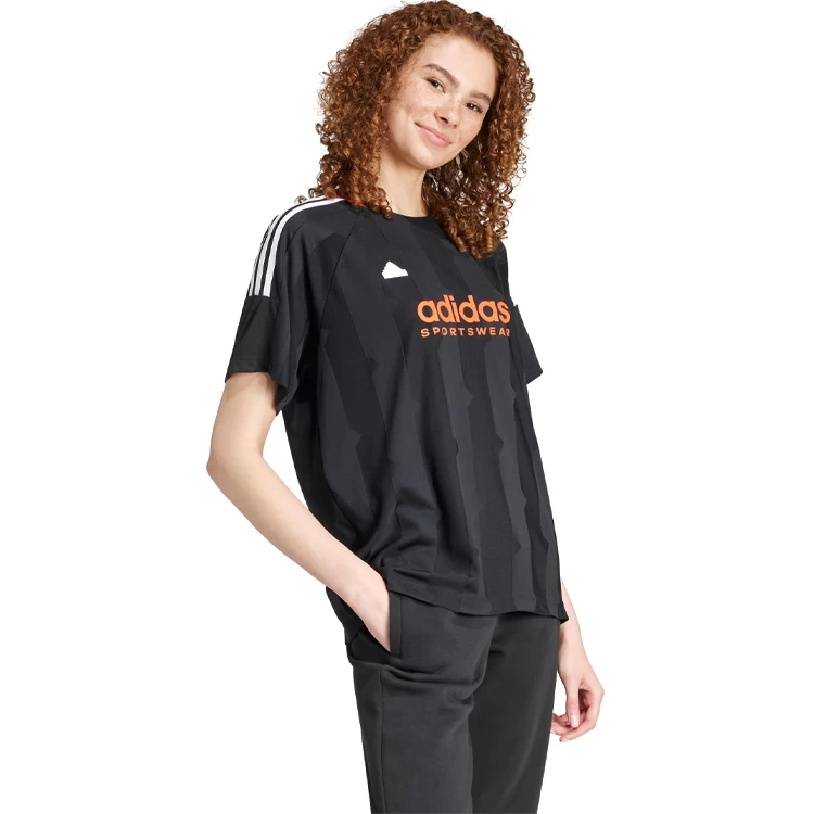 Tricou Adidas W TIRO Q3 BOYFT XS Negru Femei photo 5