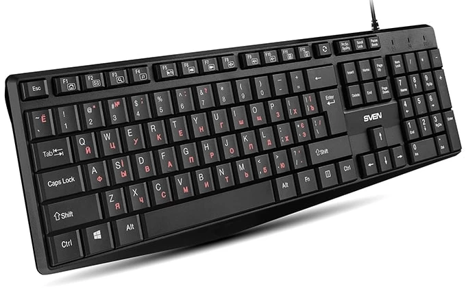 Клавиатура проводная Sven KBS305 / Мембранная photo 2