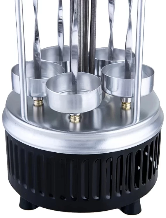 Электрошашлычница Kitfort KT-1405, 900 Вт, Серебристый photo 3