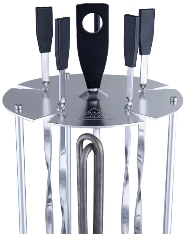 Электрошашлычница Kitfort KT-1405, 900 Вт, Серебристый photo 5