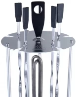 Электрошашлычница Kitfort KT-1405, 900 Вт, Серебристый thumbnav 5