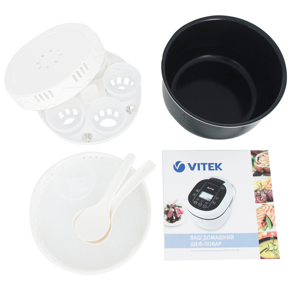 Мультиварка Vitek VT4205 /3-4.9 л / 860 / 14авто-программ / Черный photo 2
