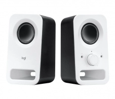 Logitech Z150 Speakers 2.0 ( RMS 3W, 2x1.5W ), Stereo headphone jack, Snow White 