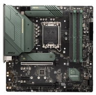 MSI PRO B660M BAZOOKA DDR4, Socket 1700, Intel® B660 (12th Gen CPU), CPU graphics, HDMI, DP, Dual 4xDDR4-4800, 2xPCIe X16 4.0, 4xSATA3, RAID, 2xM.2 4.0, 1xPCIe X1, ALC897 HDA 7.1, 1x2.5GbE LAN, 2xUSB3.2Gen2, 5xUSB3.2(4A+1C), RGB Mystic Light, mATX 