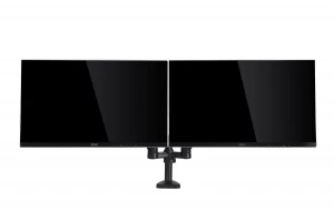 Arm for 2 monitors 13”-31.5” -  AOC AD110D0 Black, Desk Clamp/Grommet, Aluminum structure, Gas spring, Height adjustment, Max.Load: 2-9kg, Tilt: '-90°~+85°, Swivel:180°, Rotation:360°, Hidden cable management, VESA 75/100 thumbnav 2