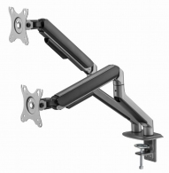 Suport pentru monitor dublu reglabil cu montare pe masa 17”-32”, Gembird MA-DA2-05 thumbnav 4