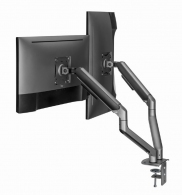 Suport pentru monitor dublu reglabil cu montare pe masa 17”-32”, Gembird MA-DA2-05 thumbnav 5