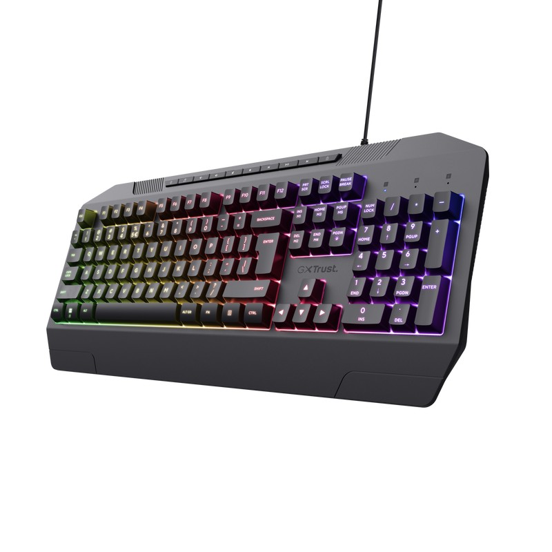 Игровая клавиатура Trust GXT 836 EVOCX, USB, Black photo 3