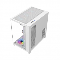 Игровой корпус 1STPLAYER MV8-TP / no PSU / Side-Window / 7x120mm / ATX / White thumbnav 7