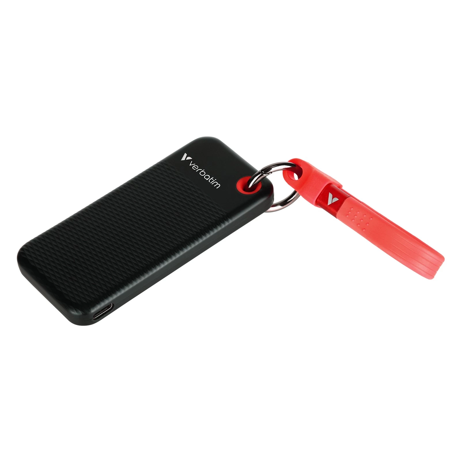M.2 SSD Extern Verbatim Pocket / 2TB / USB 3.2 Gen 2 / Black/Red photo 2