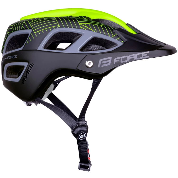Шлем велосипедный Force AVES MTB Желтый/Черный 90299906 photo 4