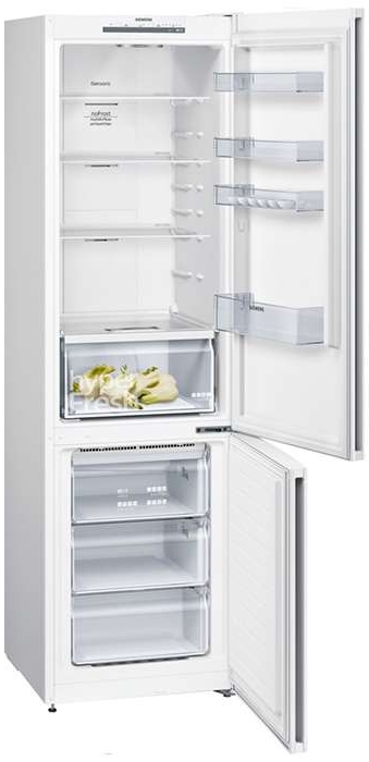 Frigider cu doua usi Siemens KG39NUW306 / 366 l / 203 cm / A++ / Alb photo 1