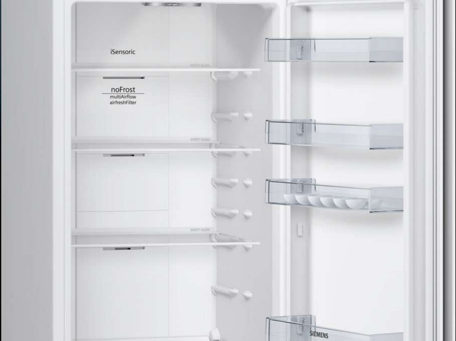 Frigider cu doua usi Siemens KG39NUW306 / 366 l / 203 cm / A++ / Alb photo 3