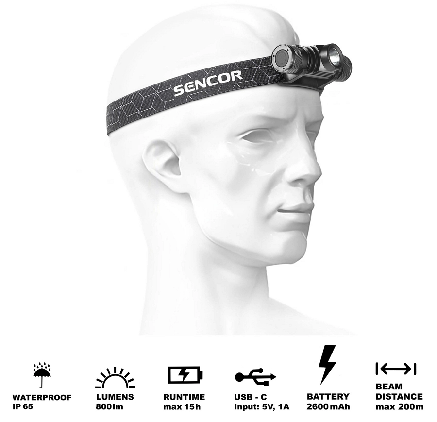 Lanterna frontala Sencor SLL706 photo 7