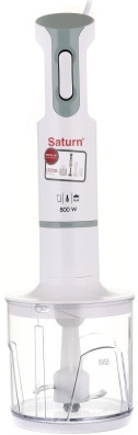 Blender Submersibil Saturn STFP9106 Alb / 2 viteze / 600 ml photo 7