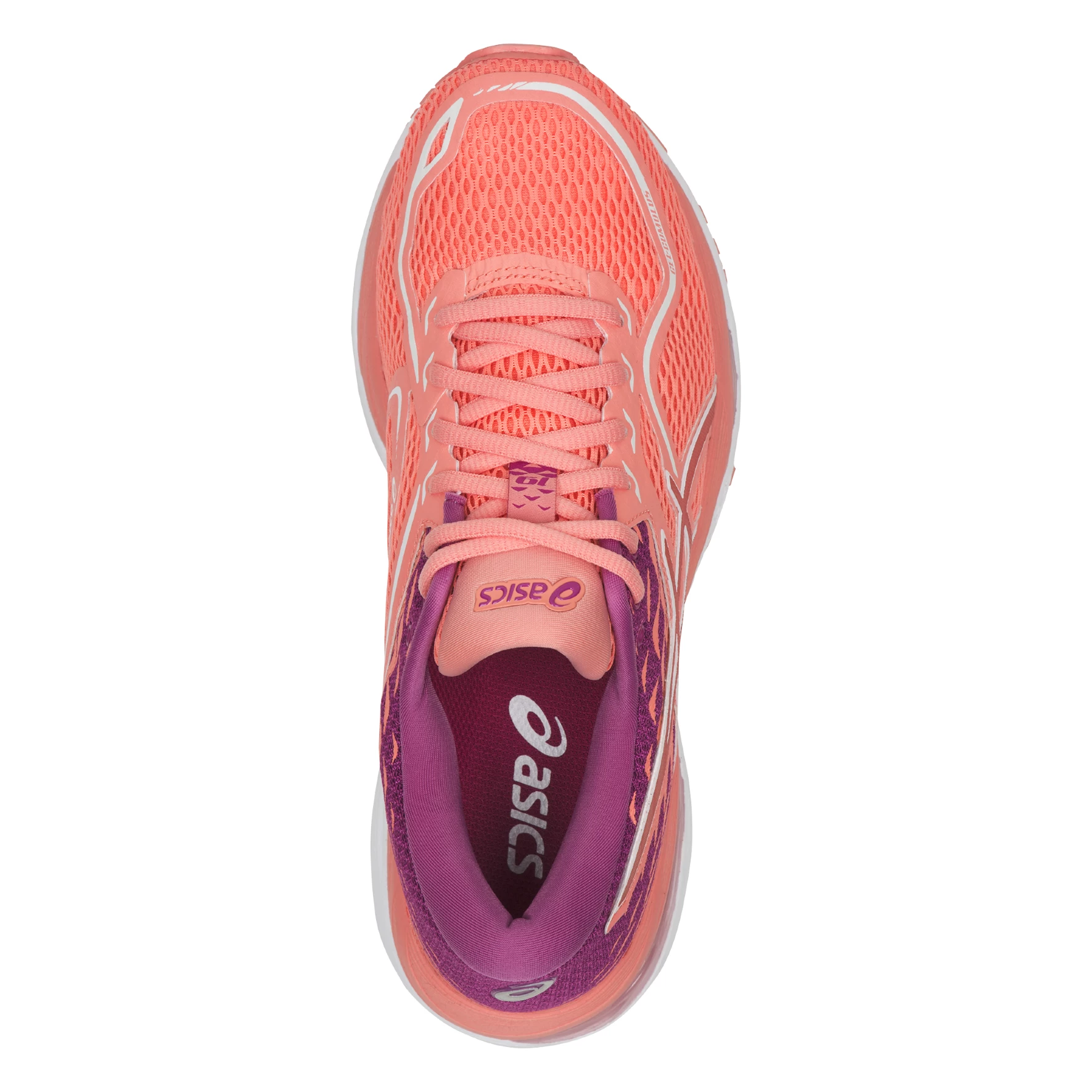 Incaltaminte Sport Asics GEL-CUMULUS 19  pt Femei / 37.5 / Portocaliu/Violet photo 7