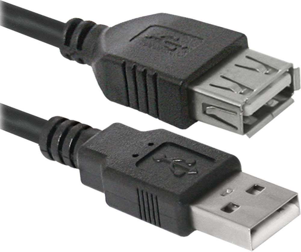 Кабель USB-A - USB-A Defender USB0206 photo 1 Кабель USB-A - USB-A Defender USB0206 photo 1