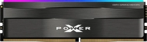 8GB DDR4-3200 Silicon Power XPOWER Zenith RGB DDR4 Gaming UDIMM, PC25600, CL16, 1Gx8, 1.35V, Intel® XMP, Durable aluminum low-profile heat spreader with colorful band of RGB lights 