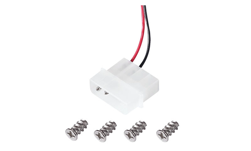 80mm Case Fan - DEEPCOOL ”XFAN 80” Fan, 80x80x25mm, 1800rpm, <20dBa, 21.8CFM, Hydro Bearing, Big 4Pin Molex, Black photo 2