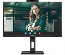 23.8” Monitor AOC 24P3QW Video Conferencing / 4ms / Black 
