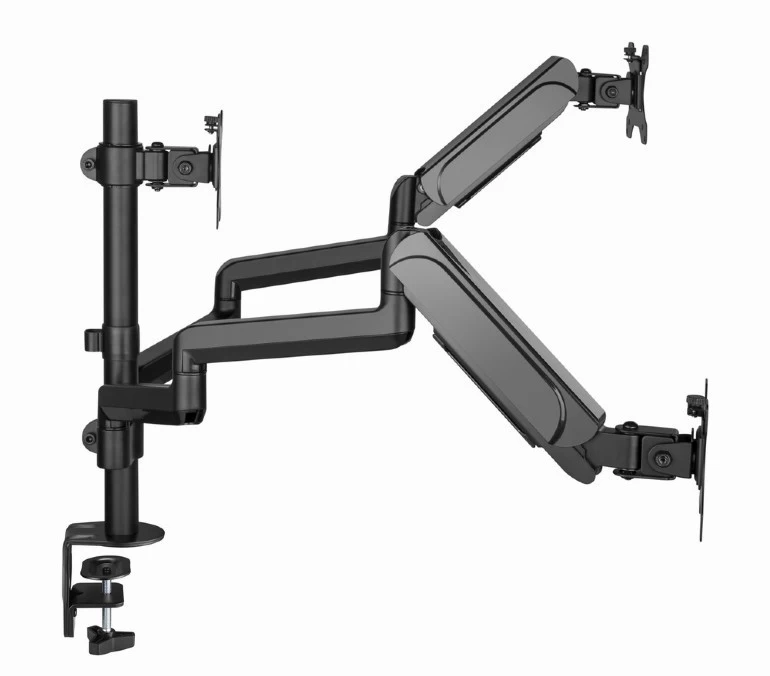 Suport reglabil pentru 3 monitoare cu montare pe birou  (rotativ)  13”-27”, Gembird MA-DA3-01 photo 3