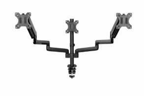 Suport reglabil pentru 3 monitoare cu montare pe birou  (rotativ)  13”-27”, Gembird MA-DA3-01 thumbnav 4