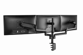 Suport reglabil pentru 3 monitoare cu montare pe birou  (rotativ)  13”-27”, Gembird MA-DA3-01 thumbnav 7