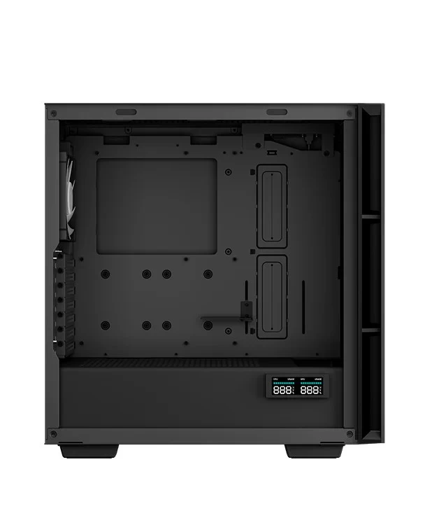 Carcasa DEEPCOOL CH560 DIGITAL / w/oPSU / Side-Window / Digital screen / 4x120mm ARG / ATX / Black photo 3