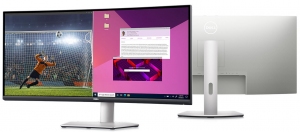 34.0" Monitor DELL S3423DWC / Curved  / 21:9 / 4K / 100Hz / Black/Silver thumbnav 3