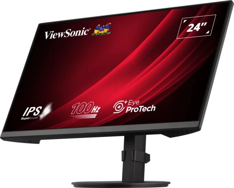 23.8” Монитор VIEWSONIC VA2408-HDJ/ 1ms/ 100 Hz/ Black photo 3
