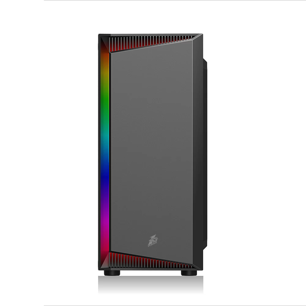 Carcasa Gaming 1STPLAYER RB-4 / no PSU / Side-Window / 1x120mm / ATX / Black photo 2