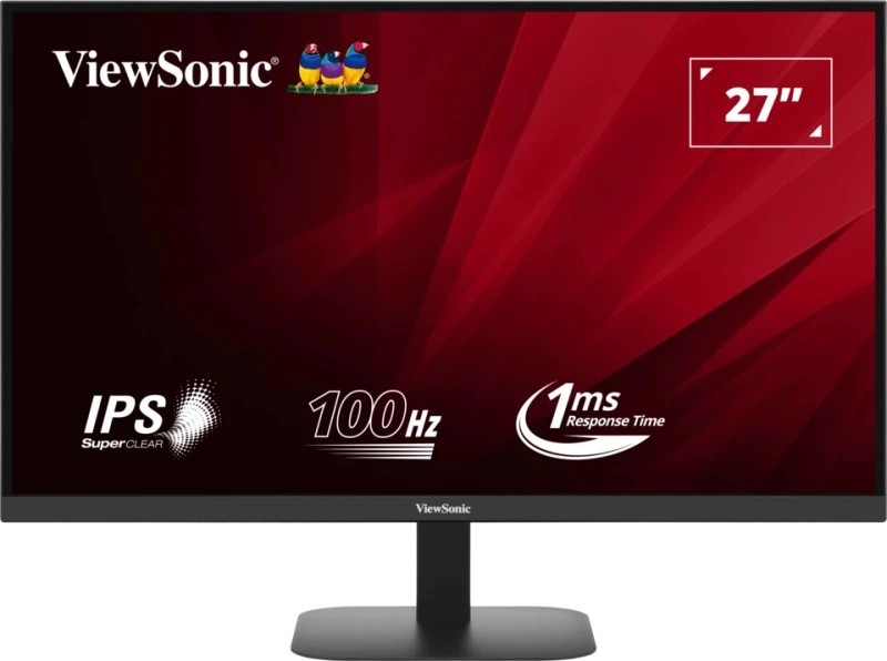 27.0” Monitor VIEWSONIC VA2708-2K-HD/ 5ms/ 100 Hz/ Black photo 1