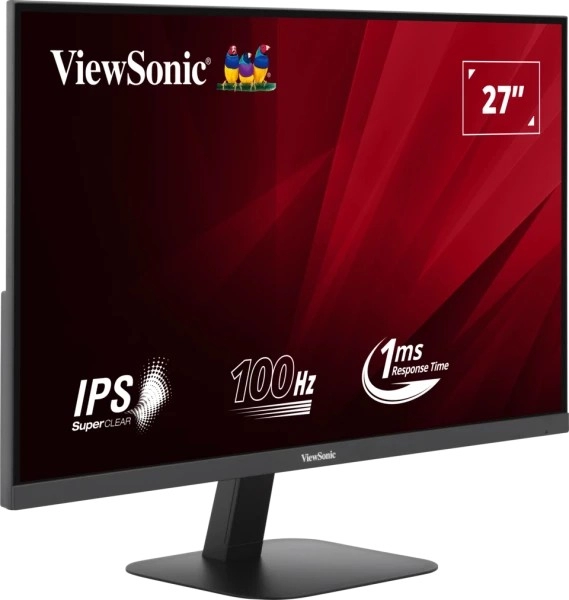 27.0” Monitor VIEWSONIC VA2708-2K-HD/ 5ms/ 100 Hz/ Black photo 2