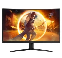 31.5” Monitor Gaming AOC CQ32G4VE/ QHD/ Curved / 0.5ms/ 180Hz/ Black 