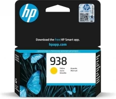 HP 938 (4S6X7PE) Yellow Original Ink Cartridge  for HP OfficeJet Pro 9125e, 9135e, 9720, 9730, HP OFFICEJET PRO 9120 ALL-IN-ONE SERIES, 800 p. 