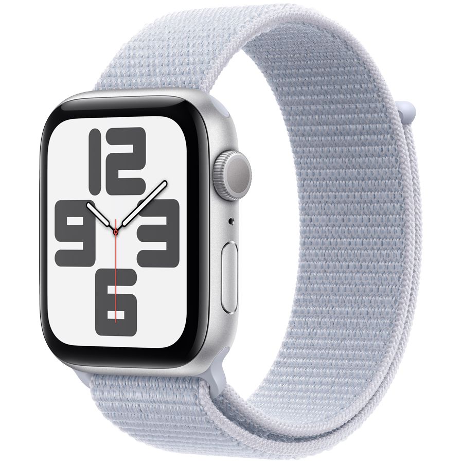 Smart watch Apple Watch SE 2024 GPS 40mm Silver Aluminium Case with Blue Cloud Sport Loop (MXEE3QI/A) 1 GB 1.57 photo 1 Smart watch Apple Watch SE 2024 GPS 40mm Silver Aluminium Case with Blue Cloud Sport Loop (MXEE3QI/A) 1 GB 1.57 photo 1