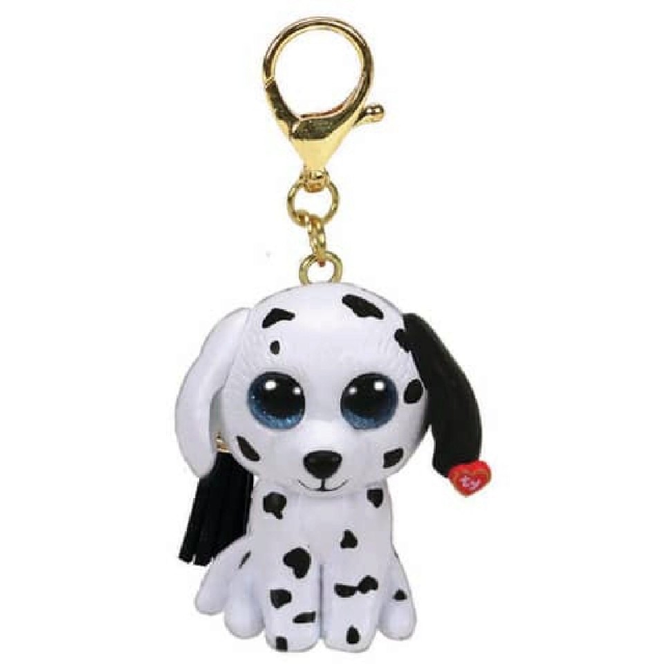 TY TY25069 Bb Fetch - White Dog, 6.5cm photo 1